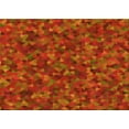 thumbnail image 1 of Ahgly Company Machine Washable Indoor Rectangle Transitional Orange Red Orange Area Rugs, 2' x 5', 1 of 7