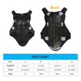 thumbnail image 2 of Chaleco protector de pecho RIDBIKER para moto reflectante negro L, 2 of 7