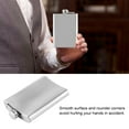 thumbnail image 4 of Stainless Steel Flask Pocket Bottle for Whiskey Liquor Wine Alcohol, Flask for Alcohol, Stainless Steel Pocket Alcohol Bottle, 4 of 8