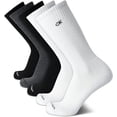 thumbnail image 2 of Calvin Klein®  Men's Athletic Socks - Cushion Crew Socks (5 Pack WHITE/BLACK/GRAY), 2 of 4