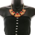 thumbnail image 3 of Mi Amore Necklace-Earring-Set Red/Gold-Tone, 3 of 3