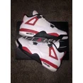 thumbnail image 1 of Ni - ke Mens Size 11.5 - Ni - ke Air Jordan 4 Retro Red Cement White Black (DH6927-161) NEW, 1 of 5