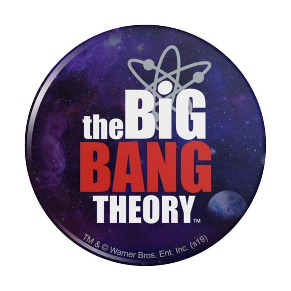 The Big Bang Theory Logo Pinback Button Pin