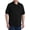 BLACK, variant on Big and Tall Essentials by DXL Men's Pique Mesh Short-Sleeve Polo Shirt, Teal, 4XLT