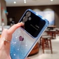 thumbnail image 3 of Compatible with Samsung Galaxy A25 5g Plating Cute Heart Phone Case,Gradient Glitter Bling Clear A25 Case Women Full Camera Lens Protection Soft Cover (Silver, Samsung Galaxy A25), 3 of 7