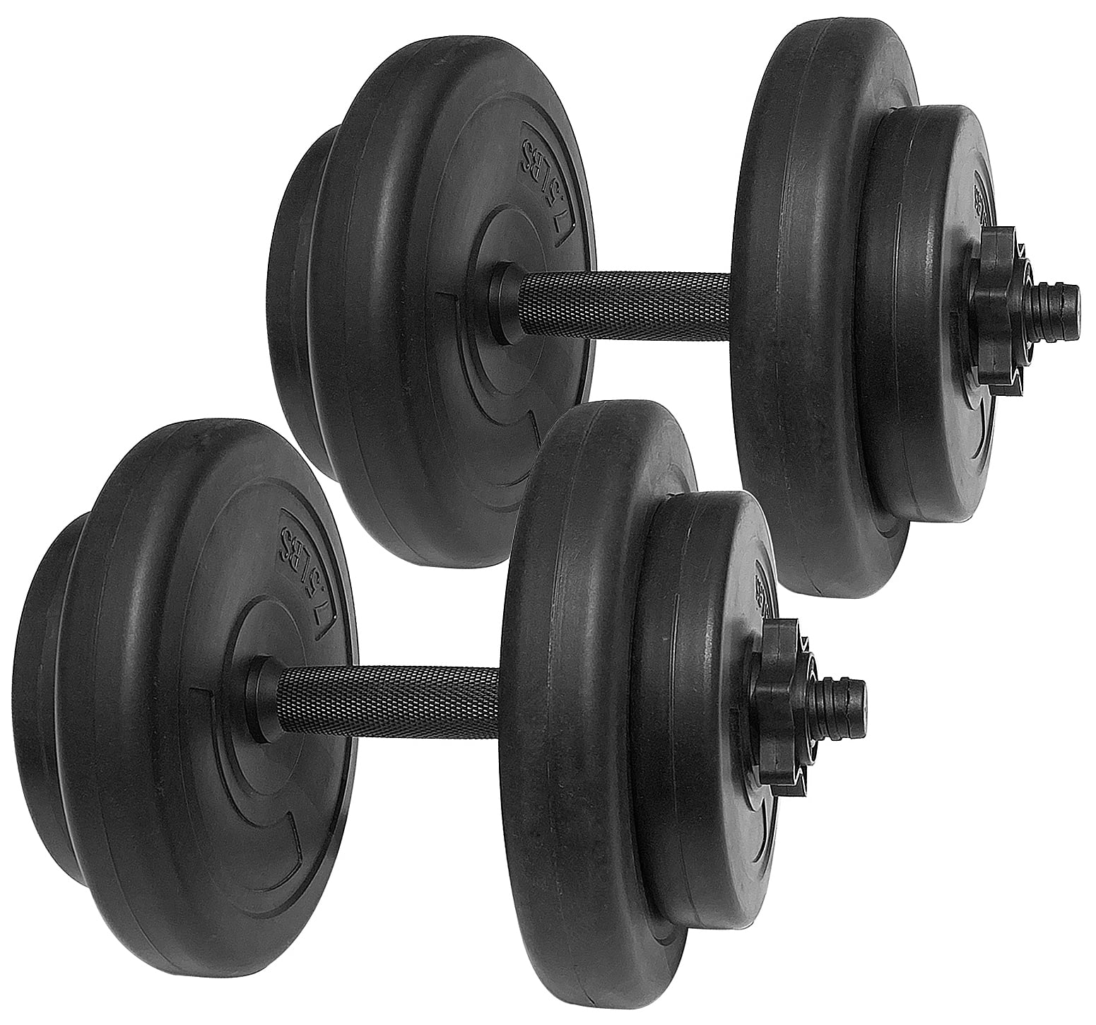 CAP Dumbbell 40 lb Adjustable Vinyl Set In Hand Ready to Ship FAST SHIPPING 