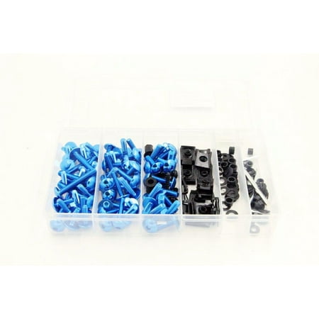 2005 Yamaha R6 Bolt - HTT-MOTOR Complete Fairing Bolts Screws Fasteners Kit For Yamaha Yzf R1 R6 F6R Fz1 Fz8 Blue