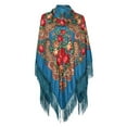 thumbnail image 4 of WCJM Scarf Polyester Scarf Sky Blue Scarf One Size, 4 of 5