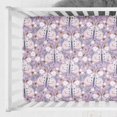 thumbnail image 1 of Purple Butterfly Nursery Starter Crib Bedding Set, 1 of 4