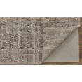 thumbnail image 4 of Feizy Eastfield Modern Abstract, Taupe/Brown, 5' x 8' Area Rug Sheen Handmade Casual Distressed Floor Rug for Living room Bedroom, 4 of 7