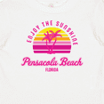 thumbnail image 4 of Inktastic Summer Enjoy the Sunshine Pensacola Beach Florida in Pink Boys or Girls Baby T-Shirt, 4 of 5