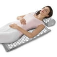 thumbnail image 2 of Health Touch Acupressure Mat and Pillow Set with Carry Bag, Gray, 2 of 7