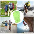 thumbnail image 3 of Unique Bargains 1 Pc Quick-drying Ice Silk Solid Color Balaclava Face Mask Fluorescent Green, 3 of 5