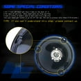 thumbnail image 5 of Pair 7" Inch Glass Round LED Headlights H4 Bulbs For Jeep Wrangler JK LJ TJ CJ A, 5 of 21