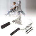 thumbnail image 1 of Freins de Fauteuil Roulant, Freins de Bras en Acier Sensibles pour Fauteuil Roulant, 1 of 8