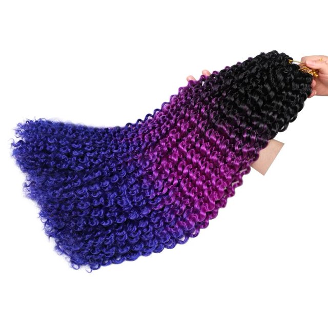 Passion Twist-extensiones de pelo de ganchillo con ondas al agua, extensiones de cabello trenzado ombré bohemio, 14, 18, 20 y 24 pulgadas