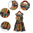 thumbnail image 6 of KYAIGUO Girls Sleeveless Dresses Print Dresses Summer Casual Dress Cozy Elegant Dress for Kids 3-12 Years Old, 6 of 6