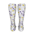 thumbnail image 6 of Pofeuu Daisies Flowers Print Stockings, Adult Running Hiking Socks for Youth and Adult-One Size, 6 of 8