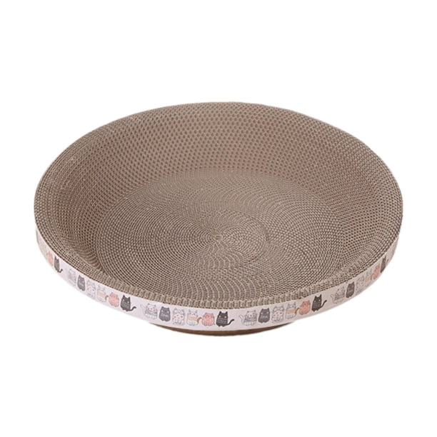 Rascador de cartón para gatos, cama, salón para gatos, en cama, tablero rascador, rascador para gatos L