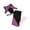 Pink Black, variant on iiniim Kids Girls Two Piece Dance Outfit Tracksuit Crop Top with Athletic Legging Pants for Gym Sport Workout