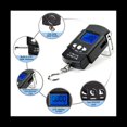 thumbnail image 3 of 1Pcs 50Kg Travel Scale Digital Fishing Scale with Ruler High Precision Fishing Scale No Battery,1 x portable scale no battery,black, 3 of 7