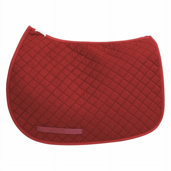 TuffRider Basic All Purpose Pad Burgundy