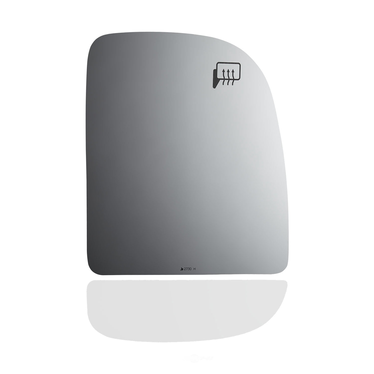 Burco Side View Mirror Replacement Glass - Clear Glass - 2730H