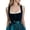 WenDA04_Yellow, variant on Ruffle Spaghetti Strap Tank Tops for Women Gingham Lace Trim V Neck Crop Tanks Plaid Sleeveless Going Out Tops Slim Fitted Casual Cami Shirts Yellow, L