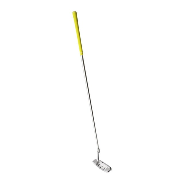Palo de Golf, varilla de empuje, , agarre antideslizante, aleación de aluminio, interior y exterior para amarillo