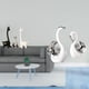 thumbnail image 2 of Estatua de ciervo alce,Estatua de jirafa de cerámica,adorno moderno para decoración del hogar,estatua de cisne,Figuras de cisne de cerámica modernas,Escultura de animales Decoración centro, 2 of 8