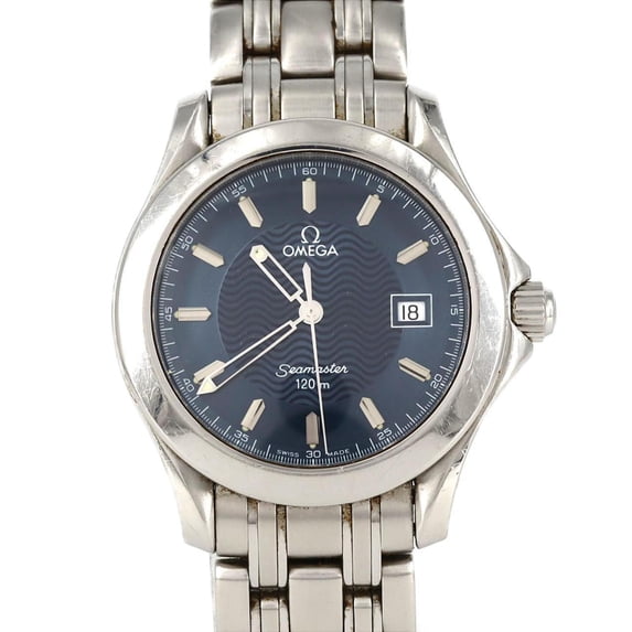 Pre-Owned Omega Seamaster 120 2511.81 Stainless Steel Quartz Watch