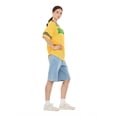 thumbnail image 3 of Forever 21 Women's Mesh Oversized Brazil Soccer Jersey Tee, Sizes XXS-XXL, 3 of 6