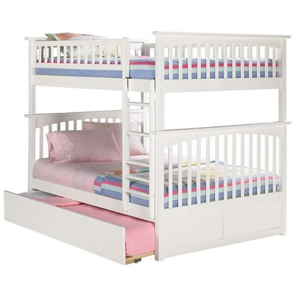 Leo & Lacey Urban Full Over Full Trundle Bunk Bed
