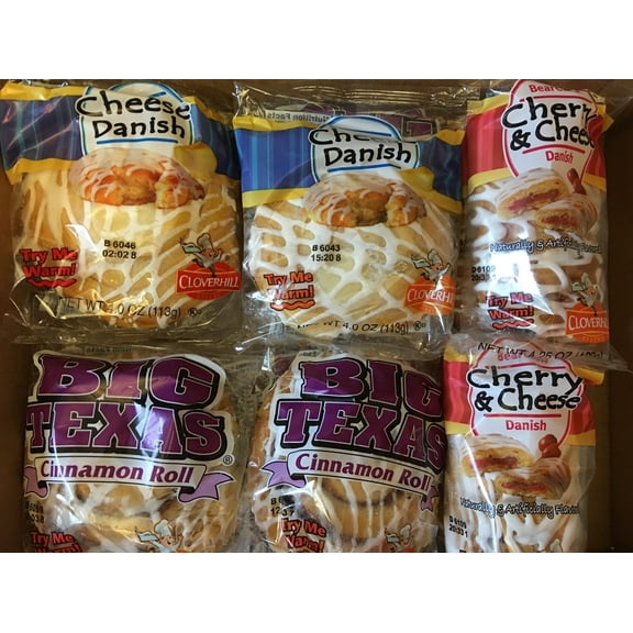 Cloverhill Ultimate Danish Pastry Variety Pack - 12 Count (3 Flavor Types)