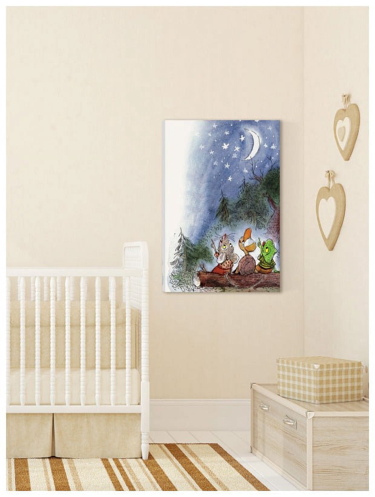 Marmont Hill "Look at the Stars" by Curtis Painting Print on Canvas