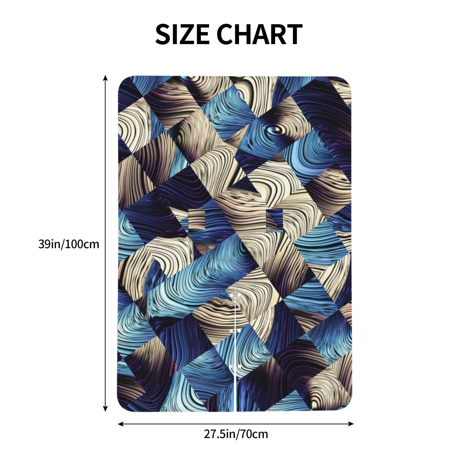 Car Seat Cover Baby - Blue Squares Breathable Infant Car Seat Cover for Baby Carseat, Lightweight Comfort Baby Essentials Must Haves Newborn Stuff for Girl Boy