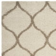 thumbnail image 3 of SAFAVIEH Hudson Arline Geometric Shag Area Rug, Ivory/Beige, 10' x 14', 3 of 8