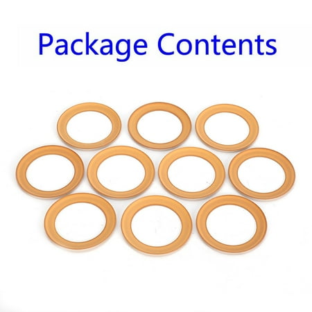 

BAMILL 10pc Pump Piston Rings Rubber Insulated for 1100w Oil-Free Silent Air Compressor