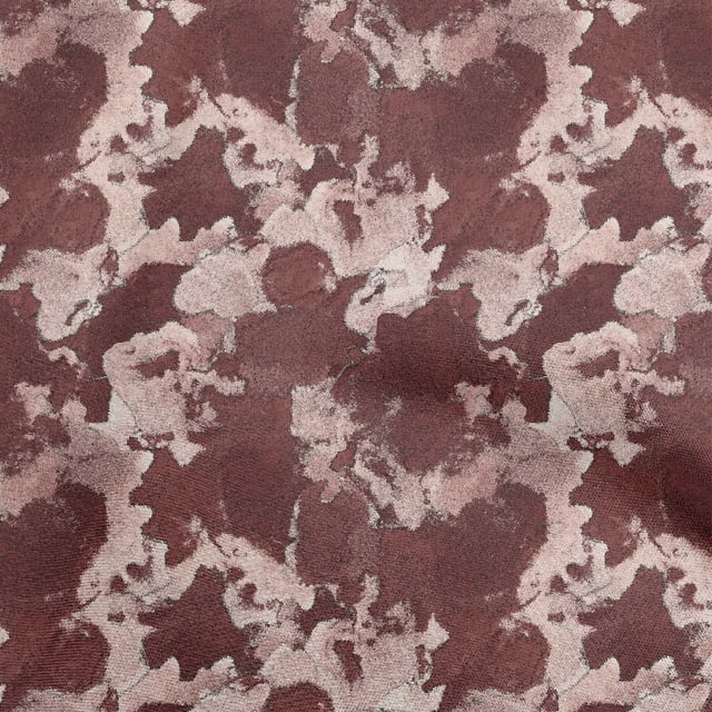 oneOone Viscose Jersey Brown Fabric Abstracts Sewing Craft Projects Fabric Prints By Yard 60 Inch Wide