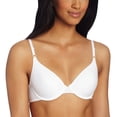 thumbnail image 1 of Maidenform Womens One Fab Fit Tailored T-Shirt Bra, 32DD, White, 1 of 4