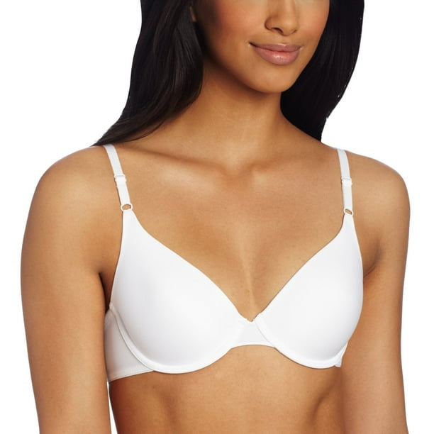 Maidenform Womens One Fab Fit Tailored T-Shirt Bra, 34A, White 