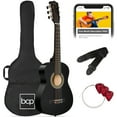 thumbnail image 3 of Best Choice Products 30in Kids Acoustic Guitar Beginner Starter Kit w/ Strap, Case, Strings - Black, 3 of 10