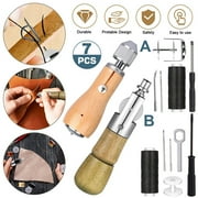 Speedy Stitcher Sewing Awl Needle Repair Tool Kit for Leather, Sail, and Canvas Repairs