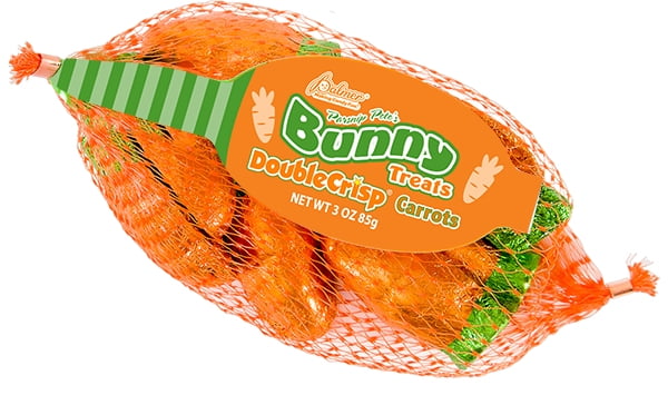 RM Palmer Easter Bunny Treats Dark Chocolate Candy in Mesh Bag, 3.1 oz