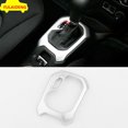 thumbnail image 1 of for Jeep Renegade 2015 - 2020 Matte Interior Console Gear Shifter Cover Trim -, 1 of 4