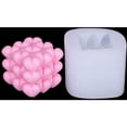 thumbnail image 1 of Molde para velas con forma de cubo, forma de burbuja, corazón, velas de silicona, molde para velas, molde para chocolate, molde de resina, molde de silicona, 887cm, 1 of 5