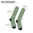 thumbnail image 5 of Bingfone Compression Socks For Women And Men Long Socks For Running Athletic Cycling Nurse-Cute Yoga Frogs, 5 of 9