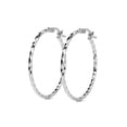 thumbnail image 4 of Arete Arracada Diamantada de Plata Ley 925 Imperial Jewelry 25mm, 4 of 9