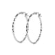 thumbnail image 4 of Arete Arracada Diamantada De Plata Ley 925 Para Mujer, 4 of 9