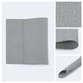 thumbnail image 5 of REGALWOVEN Cotton and Linen Placemats, Set of 4 Rustic Placemats for Dining Table Decor Washable Kitchen Table Mat Wipe Clean Light Gray 18.1x11.8inch, 5 of 6
